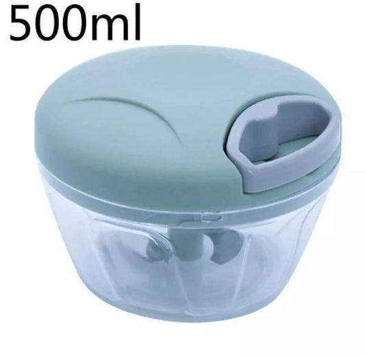Versatile Manual Food Chopper – 1 Pc | Dishwasher-Safe & Easy to Clean