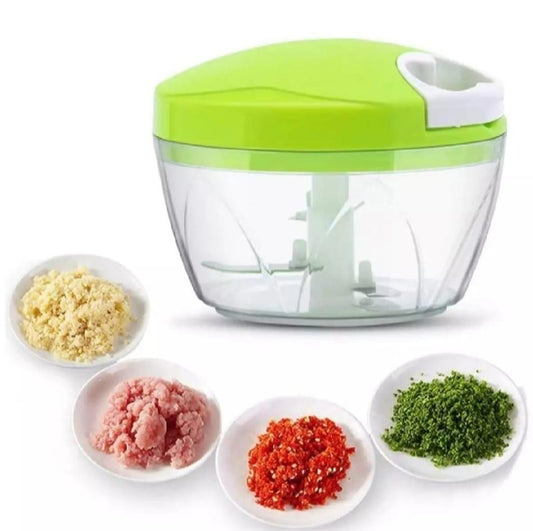 Versatile Manual Food Chopper – 1 Pc | Dishwasher-Safe & Easy to Clean