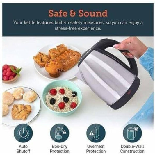 Simpler & Faster Electric Kettle | Quick Boil, Easy Use